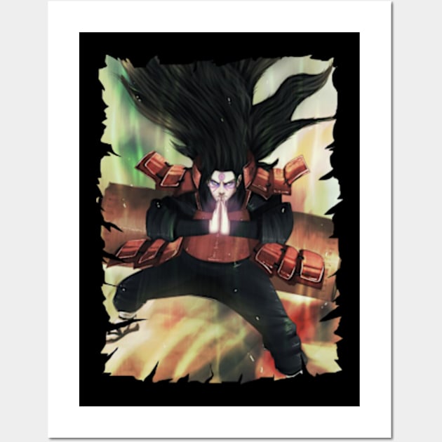 HASHIRAMA SENJU ANIME MERCHANDISE Wall Art by julii.draws